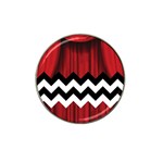 Black Lodge Chevron Hat Clip Ball Marker