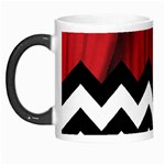 Black Lodge Chevron Morph Mug