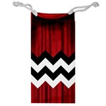 Black Lodge Chevron Jewelry Bag