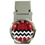 Black Lodge Chevron Money Clip Watch