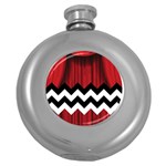 Black Lodge Chevron Hip Flask (5 oz)