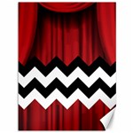 Black Lodge Chevron Canvas 36  x 48 