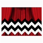 Black Lodge Chevron Large Glasses Cloth