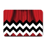 Black Lodge Chevron Small Doormat