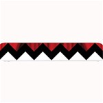 Black Lodge Chevron Small Bar Mat