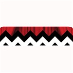 Black Lodge Chevron Large Bar Mat