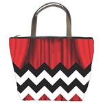 Black Lodge Chevron Bucket Bag