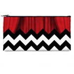 Black Lodge Chevron Pencil Case