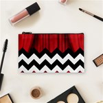 Black Lodge Chevron Cosmetic Bag (Small)