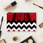 Black Lodge Chevron Cosmetic Bag (Medium)