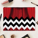 Black Lodge Chevron Cosmetic Bag (XL)