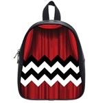 Black Lodge Chevron School Bag (Small)