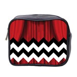 Black Lodge Chevron Mini Toiletries Bag (Two Sides)