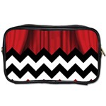 Black Lodge Chevron Toiletries Bag (Two Sides)