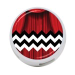 Black Lodge Chevron 4-Port USB Hub (One Side)