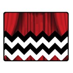 Black Lodge Chevron Fleece Blanket (Small)