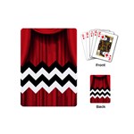 Black Lodge Chevron Playing Cards (Mini)