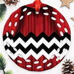 Black Lodge Chevron Ornament (Round Filigree)