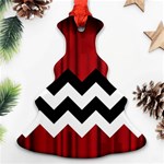 Black Lodge Chevron Ornament (Christmas Tree) 