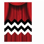 Black Lodge Chevron Small Garden Flag (Two Sides)