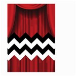 Black Lodge Chevron Large Garden Flag (Two Sides)