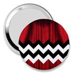 Black Lodge Chevron 3  Handbag Mirror