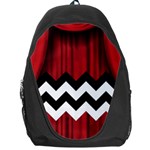 Black Lodge Chevron Backpack Bag