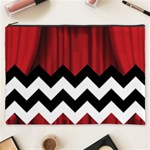 Black Lodge Chevron Cosmetic Bag (XXXL)