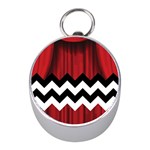 Black Lodge Chevron Silver Compass (Mini)