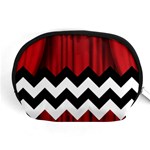 Black Lodge Chevron Accessory Pouch (Medium)