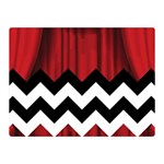 Black Lodge Chevron Double Sided Flano Blanket (Mini)