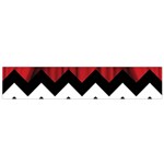 Black Lodge Chevron Flano Scarf (Small)