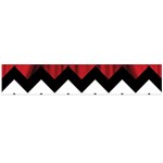 Black Lodge Chevron Flano Scarf (Large)