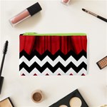 Black Lodge Chevron Cosmetic Bag (XS)