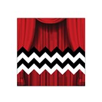 Black Lodge Chevron Satin Bandana Scarf