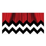 Black Lodge Chevron Satin Shawl