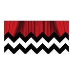 Black Lodge Chevron Satin Wrap