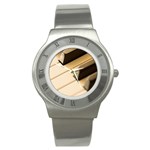 Eesign0234 Round Steel Watch