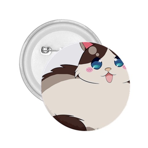 Ragdoll Cat for Life 2.25  Buttons from ArtsNow.com Front