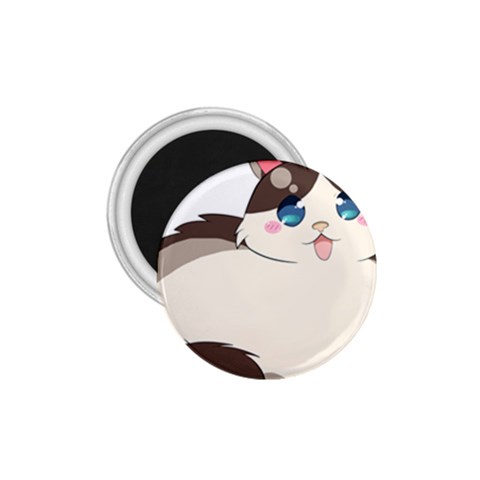 Ragdoll Cat for Life 1.75  Magnets from ArtsNow.com Front