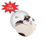 Ragdoll Cat for Life 1.75  Buttons (10 pack)