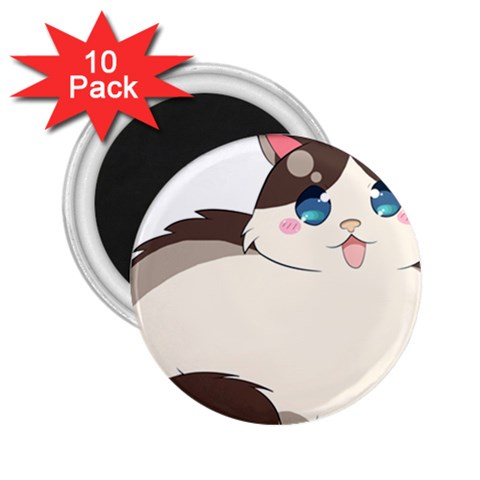 Ragdoll Cat for Life 2.25  Magnets (10 pack)  from ArtsNow.com Front