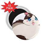 Ragdoll Cat for Life 2.25  Magnets (10 pack) 