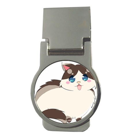 Ragdoll Cat for Life Money Clips (Round)  from ArtsNow.com Front