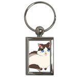 Ragdoll Cat for Life Key Chains (Rectangle) 