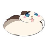 Ragdoll Cat for Life Oval Magnet