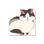 Ragdoll Cat for Life Square Magnet