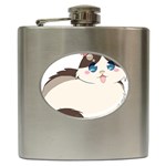 Ragdoll Cat for Life Hip Flask (6 oz)