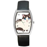 Ragdoll Cat for Life Barrel Style Metal Watch