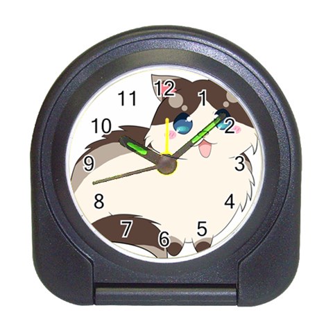 Ragdoll Cat for Life Travel Alarm Clocks from ArtsNow.com Front